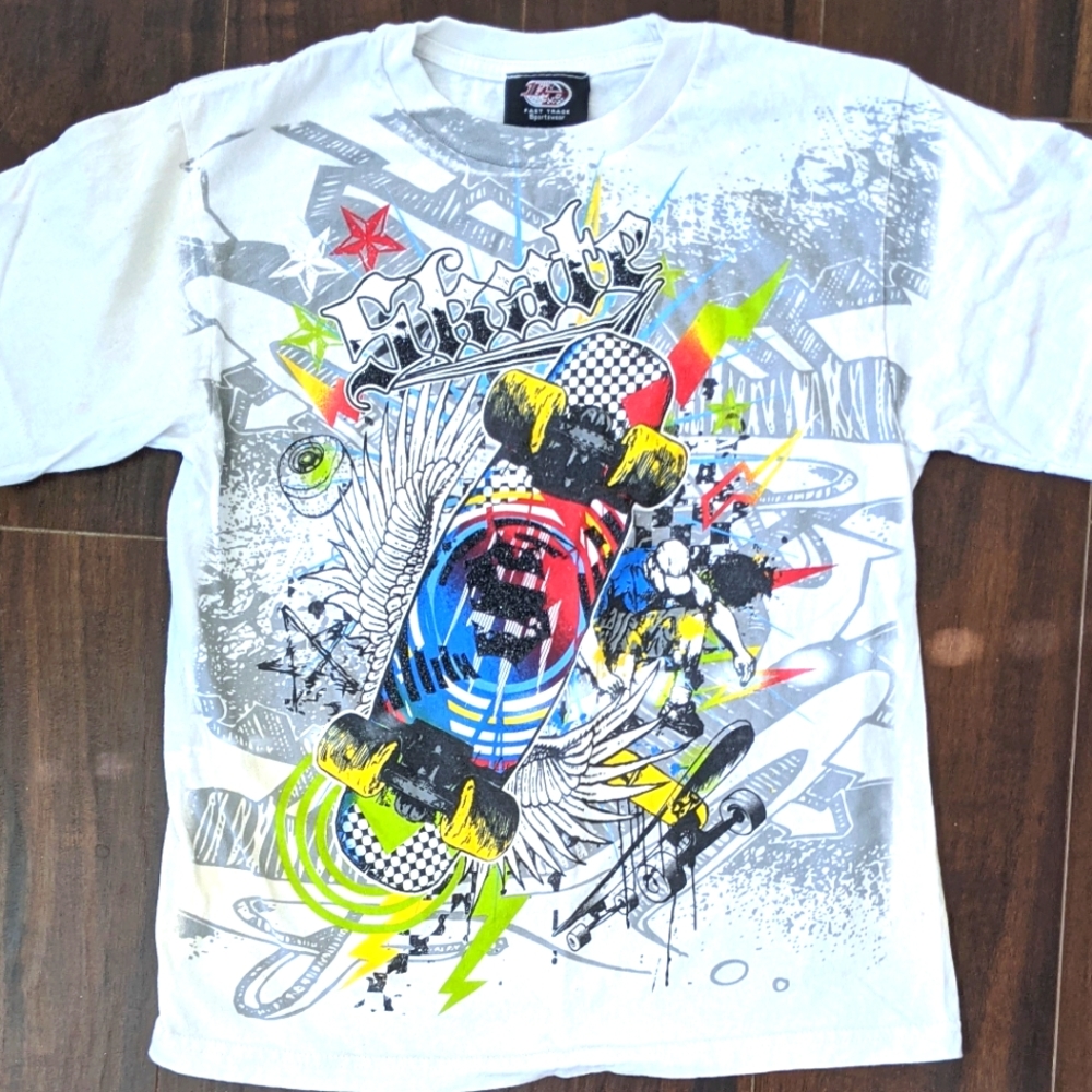 Skateboard T-shirt apparel - Fast Track Sportswear